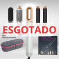 Escova Modeladora 5 em 1 - GlamHair® + Brinde Grátis