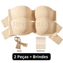 Sutiã Comfort UP® Premium - 100% Suporte Máximo Sem Alças + Brindes!