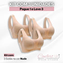Sutiã Alta Sustentação com Efeito Silicone - Pague 1  Leve 3 - Confort Up