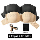 Sutiã Comfort UP® Premium - 100% Suporte Máximo Sem Alças + Brindes!