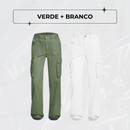 Calça Cargo Ajustável FlexCargo - PAGUE 1 LEVE 2 + BRINDE!