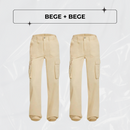 Calça Cargo Ajustável FlexCargo - PAGUE 1 LEVE 2 + BRINDE!