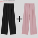 Calça Pantalona de Tecido Duna - Feita em Alfaiataria