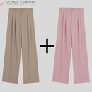 Calça Pantalona de Tecido Duna - Feita em Alfaiataria
