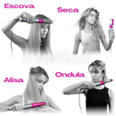 Escova Modeladora 5 em 1 - GlamHair® + Brinde Grátis