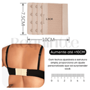Extensor Requintte para costas largas - Até 8CM+