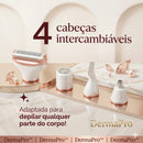 Depilador Elétrico Premium 4 em 1 - DermaPRO + BRINDE 🎁