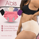 Calcinha Absorvente ABIS Proteção 24h [PAGUE 1 LEVE 3] + Brinde!