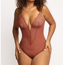 Requintte Bodysuit em Renda Sexy