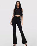 Calça Jeans Urban Flex Cintura Alta Cruzada - Santie®