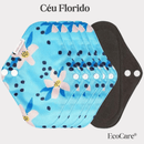 EcoCare - Absorvente Antibacteriano Ecológico [PROMOÇÃO KIT COMPRE 3 LEVE 5]