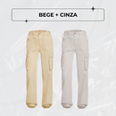 Calça Cargo Ajustável FlexCargo - PAGUE 1 LEVE 2 + BRINDE!
