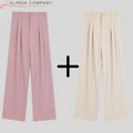 Calça Pantalona de Tecido Duna - Feita em Alfaiataria