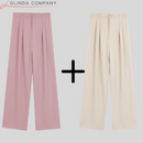 Calça Pantalona de Tecido Duna - Feita em Alfaiataria