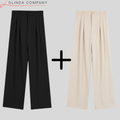 Calça Pantalona de Tecido Duna - Feita em Alfaiataria
