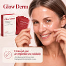 Glow Derm — Máscara de hidrogel em uso