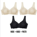 Seu Conforto Garantido: Kit De 3 Sutiãs Lift Comfort.