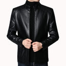 Jaqueta Masculina de Couro Elegante - Michigan Plus